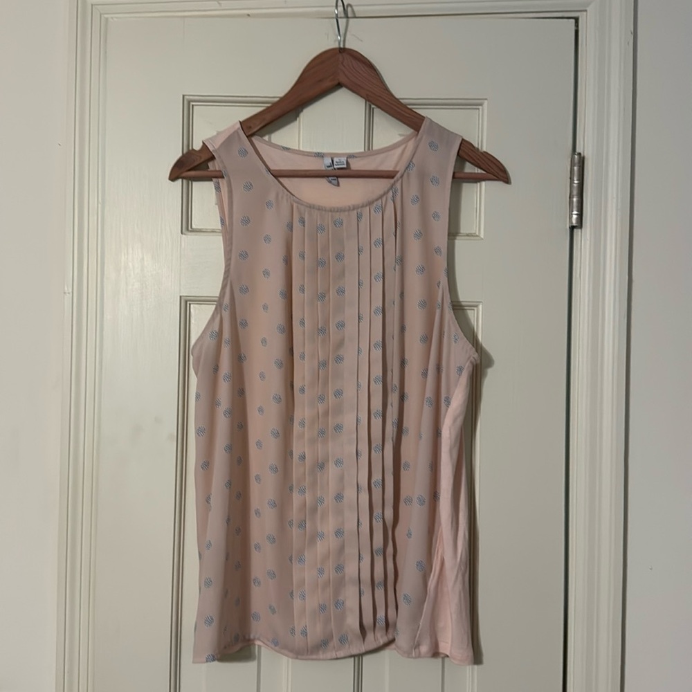 Elle black and pink blouse. Size XL.